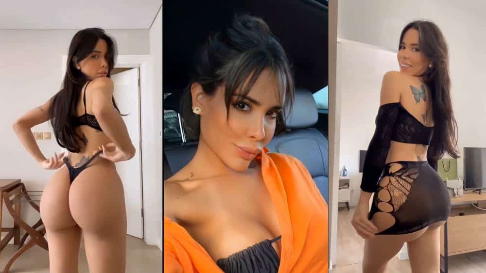 Pictures of Carla posing for the camera